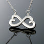 To My Wife Infinity Heart Necklace