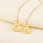 To My Wife Infinity Heart Necklace