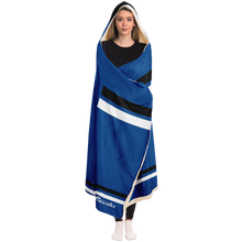 Load image into Gallery viewer, Royal/Black/White Team Blanket