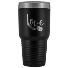 Load image into Gallery viewer, Love Hockey Tumbler