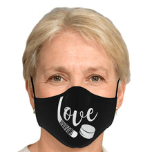 Load image into Gallery viewer, Love Hockey Face Mask