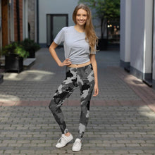 Load image into Gallery viewer, Hockey Camo Leggings - Black