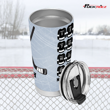 Load image into Gallery viewer, Personalized Hockey Jersey Tumbler