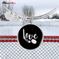 Love Hockey Bangle (Black)