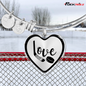 Love Hockey Bangle (Transparent)