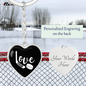 Love Hockey Heart Keychain