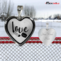 Love Hockey Necklace