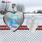 My Heart Belongs To A Hockey Player Luxury Necklace - Transparent
