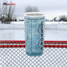 Load image into Gallery viewer, Personalized Hockey Mom Tumbler