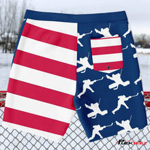 Load image into Gallery viewer, USA Hockey Board Shorts