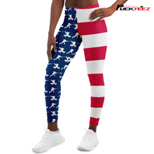 Load image into Gallery viewer, USA Hockey Leggings