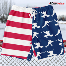 Load image into Gallery viewer, USA Hockey Shorts