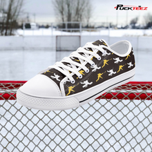 Load image into Gallery viewer, Personalized Hockey Low Tops (size down)