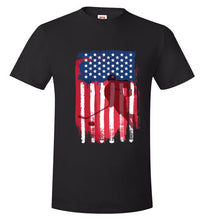 Load image into Gallery viewer, USA Hockey Flag Shirt