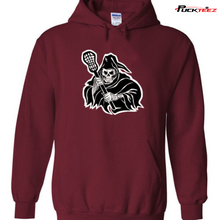 Load image into Gallery viewer, Lacrosse Grim Reaper Hoodie