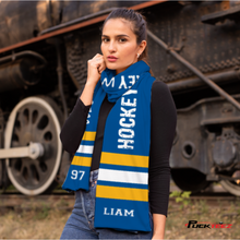 Load image into Gallery viewer, Personalized Hockey Team Scarf