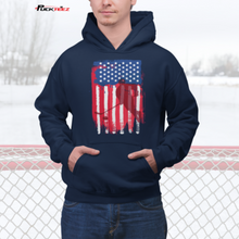 Load image into Gallery viewer, USA Hockey Flag Shirt