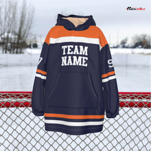 Load image into Gallery viewer, Personalized Hockey Oversized Hoodie
