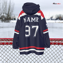 Load image into Gallery viewer, Personalized Hockey Oversized Hoodie
