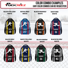 Load image into Gallery viewer, Personalized Hockey Team Backpack
