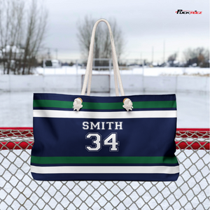 Personalized Hockey Mom Bag