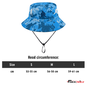 Blue Wave Bucket Hat - Goalie