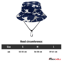 Load image into Gallery viewer, Hockey Shooter Bucket Hat - Navy
