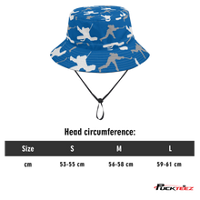 Load image into Gallery viewer, Hockey Shooter Bucket Hat - Royal
