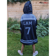 Load image into Gallery viewer, Personalized Hockey Oversized Hoodie
