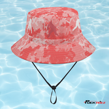 Load image into Gallery viewer, Red Wave Bucket Hat - Player
