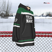 Load image into Gallery viewer, Personalized Hockey Oversized Hoodie
