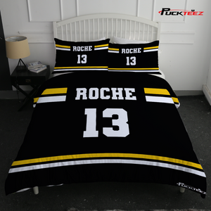 Personalized Hockey Team Bedding