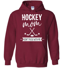 Load image into Gallery viewer, Red Hockey Hoodie for the Hockey Mom
