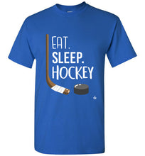 Load image into Gallery viewer, Royal Blue Kids Hockey Shirt for Hockey Kids, Hockey Boys and Hockey Girls  
