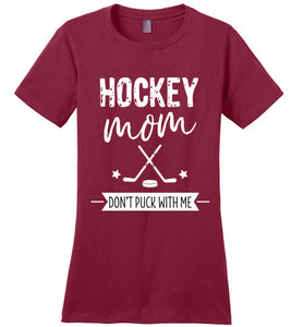 Red Hockey Shirt for the Hockey Mom