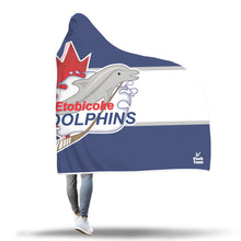 Load image into Gallery viewer, Etobicoke Dolphins Hooded Blanket
