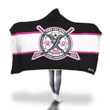 Load image into Gallery viewer, Pink The Rink Hooded Blanket
