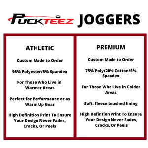 Personalized Hockey Joggers