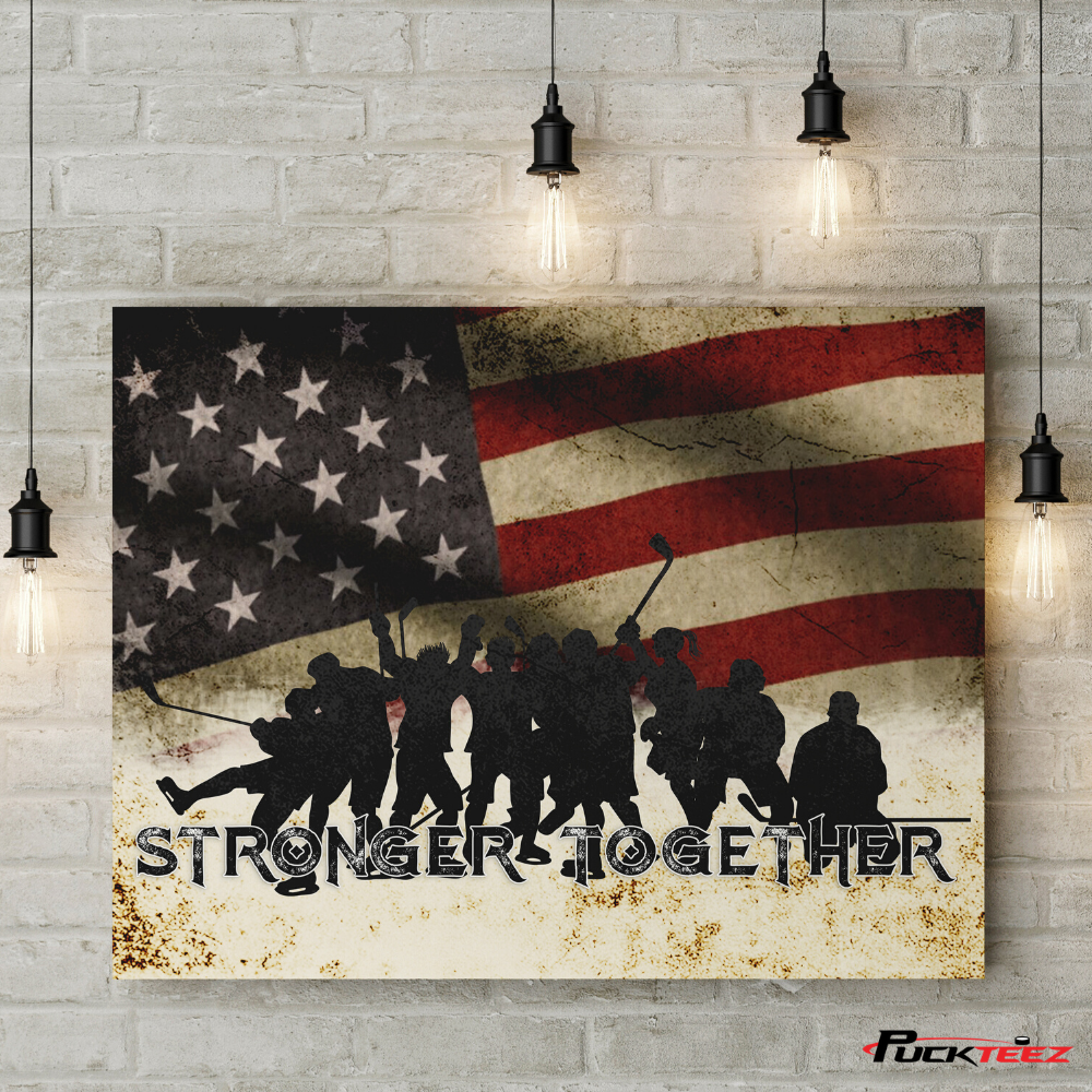 USA Stronger Together Canvas Print