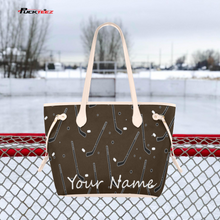 Load image into Gallery viewer, Personalized Hockey Tote Bag
