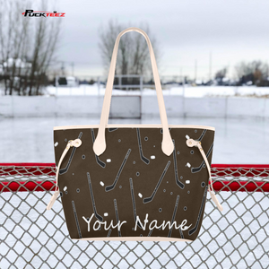 Personalized Hockey Tote Bag