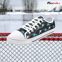 Load image into Gallery viewer, Personalized Hockey Low Tops (size down)
