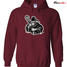 Load image into Gallery viewer, Lacrosse Grim Reaper Hoodie
