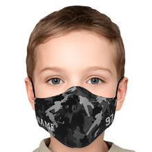 Load image into Gallery viewer, Black Camo Face Mask
