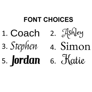 Six Different Fonts For Your Personalized Tumbler